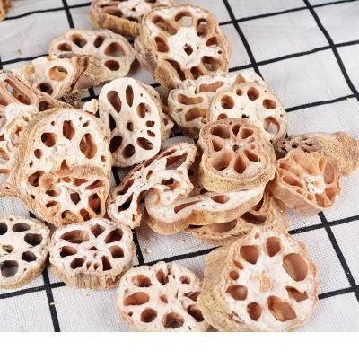 蔬益惠厂家批发脱水莲藕片干藕片热风干燥藕片可磨粉AD连藕片干货图4