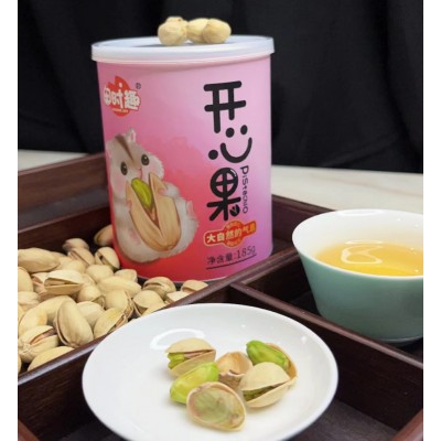休闲零食闲时趣盒装罐装礼盒品质批发新货开心果图4