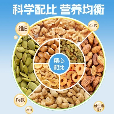 厂家每日坚果散装炒货网红零食批发干果休闲食品坚果零食大礼包图4