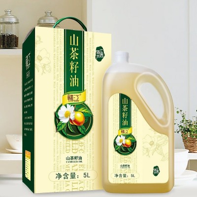江西赣江山茶油5L纯正茶油食用油江西茶树山茶籽油图2