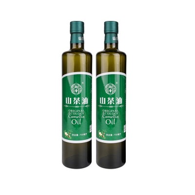 有机山茶油纯正山茶籽油冷榨一级茶子油食用孕妇和婴幼儿油礼盒装图2