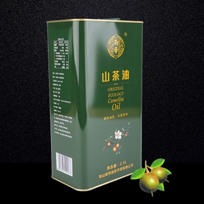 山茶油礼盒装山茶油低温冷榨食用油基础油团购节日送礼厂家批发图2
