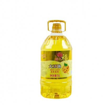 霖丰福大豆油5L非转基因一级大豆油家用商用现货大豆油批发