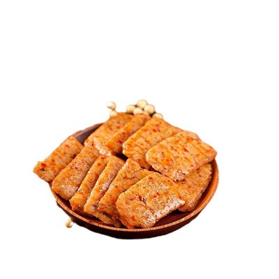 手撕素牛排素肉豆干素牛肉豆制品网红零食豆腐干批发休闲小 吃辣条图5