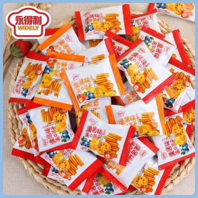 永得利网红果酱夹心饼干代餐饼干休闲食品零食独立包装整箱批发图2