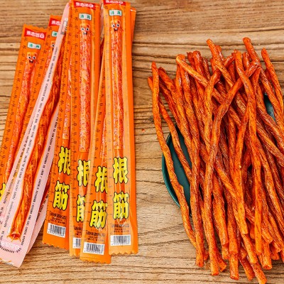一根筋长辣条趣味休闲食品小吃办公室麻辣小零食独立包装散装批发图4
