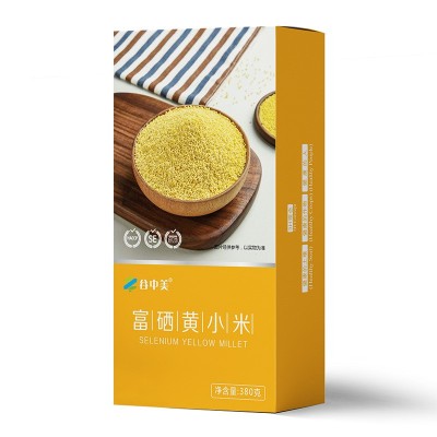 谷中美 富硒黄小米380g 真空包装五谷杂粮 粗粮小米粥产地货源图4
