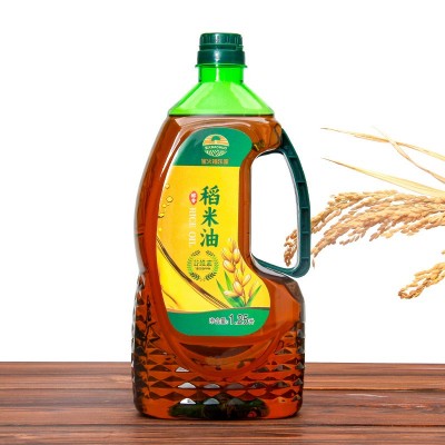 稻米油批发零售高谷维素米糠油1.25升食用油小瓶方便装带把手图4