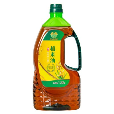 稻米油批发零售高谷维素米糠油1.25升食用油小瓶方便装带把手图2