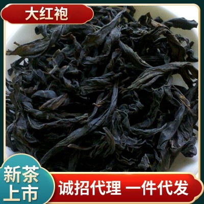 厂家批发新茶大红袍中火碳焙500克 浓香型散装茶叶图5
