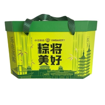 端午粽子礼盒嘉兴风味多口味蛋黄鲜肉粽蜜枣豆沙甜粽高档礼盒团购图5
