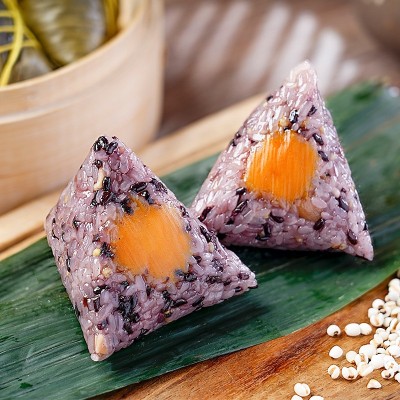 端午粽子散装嘉兴风味多口味蛋黄鲜肉粽蜜枣豆沙素粽甜粽批发团购图4