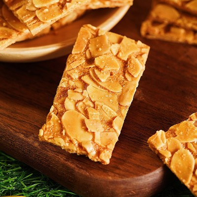 焦糖杏仁脆片 健康零嘴 杯缘子 坚果饼干专研家图2