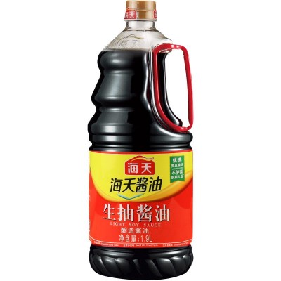 海天生抽酱油1.9L桶点蘸凉拌提鲜炒菜优选酿造酱油调味料家商用图5