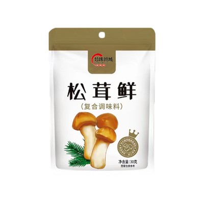 松茸鲜家用炒菜煲汤提鲜调味料代替鸡精菌菇粉厂家批发袋装松茸鲜图5