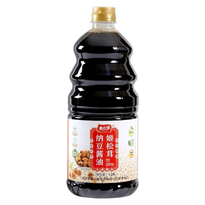 素心缘大豆酿造头道生抽凉拌炒菜家用红烧提鲜1.28L素食酱油调味