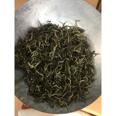 新茶叶云南银丝绿茶春茶春尖毛峰绿茶滋味醇正豆香味散装批发一斤图2