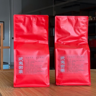 北袍大红袍肉桂茶中火花果香大红袍散装乌龙茶纸盒装包装肉桂茶叶图4