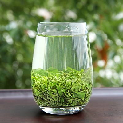 茶叶绿茶豆香日照充足新茶明前炒青散装高山云雾绿茶500g批发市场图3