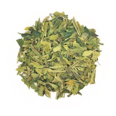 龙井茶片蒸青绿茶片 蒸青条茶烘青片碎茶 龙井绿茶散茶批发图5