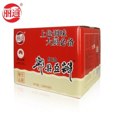 丽通牌郫县豆瓣豆瓣酱餐饮大厨装炒烧专用大包装10kg餐饮装餐饮厨图4