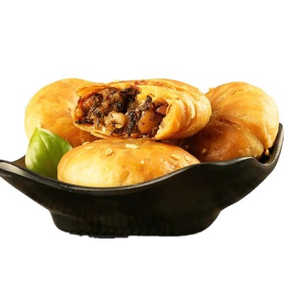 独立小包装黄山烧饼徽城记梅干菜扣肉饼安徽特产零食小吃150克/袋图4