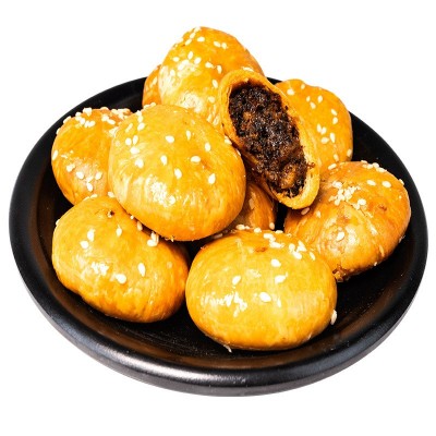 黄山烧饼150克/袋梅干菜扣肉小酥饼一件代发批发零售安徽特产小吃图3
