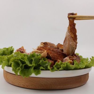 山东五香扒鸡脱骨烧鸡500g鸡肉卤味零食批发一件代发五香德州扒鸡图1