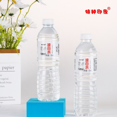 包装饮用纯净水冰瓶整箱530ml*24瓶凉白水特价非矿泉水螃蟹水图2