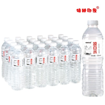包装饮用纯净水冰瓶整箱530ml*24瓶凉白水特价非矿泉水螃蟹水图4