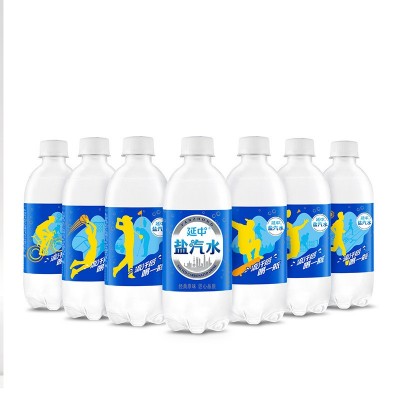 【延中】盐汽水380ML*12瓶/箱 夏日碳酸汽水饮料