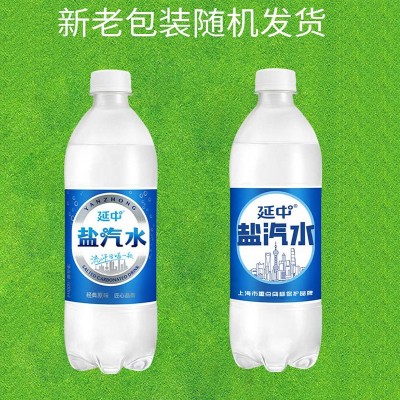延中盐汽水老上海解渴600ml*20瓶/箱碳酸饮料饮品整箱批发0脂肪图4