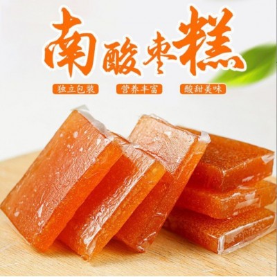 厂家批发江西特产南酸枣糕红枣糕果脯蜜饯办公室网红零食