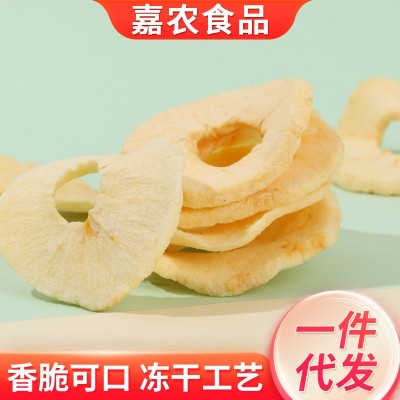散装网红零食FD闪蒸冻干工艺无油脱水苹果脆干即食水果脆片批发图2
