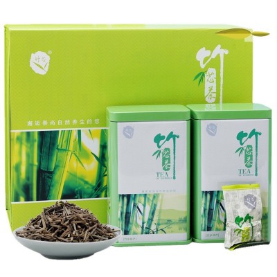 竹芯茶竹叶青茶代用茶养生茶农产品广宁特产茶叶图5
