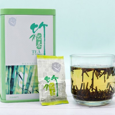 竹芯茶竹叶青茶代用茶养生茶农产品广宁特产茶叶图2