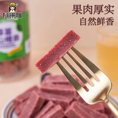 桑葚山楂条300g纯手工儿童宝宝天然山楂卷片球抖音网红零食图4