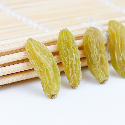 吐鲁番黄葡萄干代发批发500g 大颗无沙树上黄提子蜜饯果干葡萄干图2