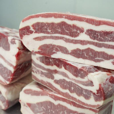 澳洲安格斯谷饲肥牛砖 五花砖 牛肉卷 肥牛卷 原切肥牛火锅片图4