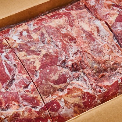 生鲜牛前批发 生牛肉牛前肉新鲜冷冻整块原切牛肉商用肉类批发图3