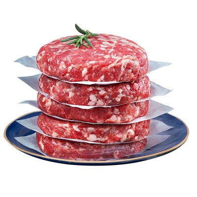 和牛牛肉饼汉堡肉饼半成品儿童早餐安格斯牛肉饼家庭商用批发图5