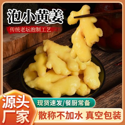 小黄姜重庆特产老坛泡姜农家正宗盐水老黄姜商用炒菜散称 不加水图1