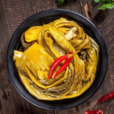 四川酸菜鱼酸菜正宗泡菜商用袋装老坛腌制泡青菜批发餐饮 全形酸菜图3