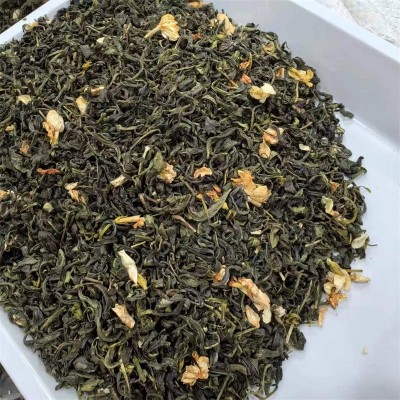 茉莉花茶叶厂家 浓香绿茶广西茉莉花茶奶茶散装批发茶叶图3
