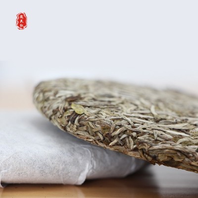 福建陈年白毫银针饼2015年福建白茶量350g全芽头银针饼茶叶代发