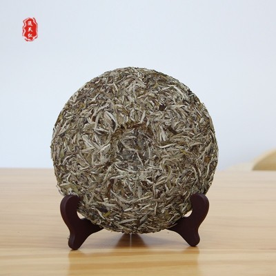 福建陈年白毫银针饼2015年福建白茶量350g全芽头银针饼茶叶代发图4