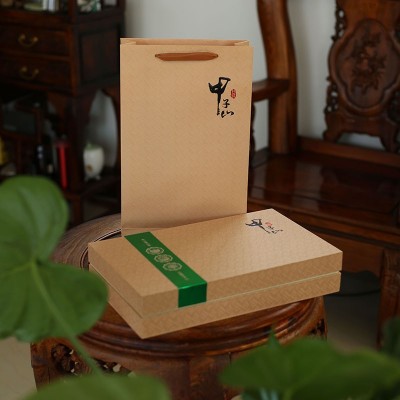 山东日照甲子山嫩芽绿茶春茶礼盒装浓香型2022新茶62.5g*4批发图4