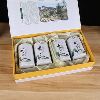 山东日照甲子山绿茶 厂家批发茶叶礼盒装一件代发62.5g 2022新茶图3