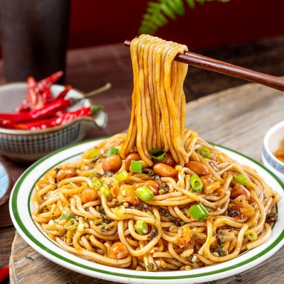 南昌拌粉185g江西米粉正宗特产早餐方便食品细粉香辣米线宵夜拌面图3