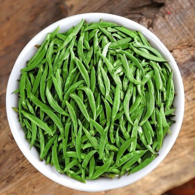 特级明前雀舌绿茶 茶叶2024年新茶 浓香型嫩芽雀舌春茶散装礼盒装图2